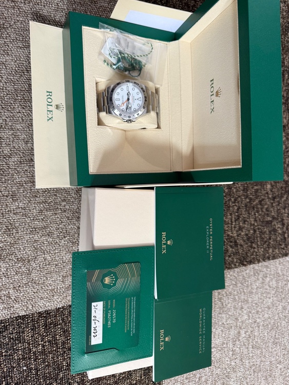 エクスプローラ2（高級時計）の商品画像 - 査定依頼日：2026年3月19日 - 最高査定価格：1,750,000円