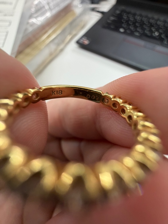 指輪（金・貴金属）の商品画像 - 査定依頼日：2026年2月7日 - 最高査定価格：80,000円