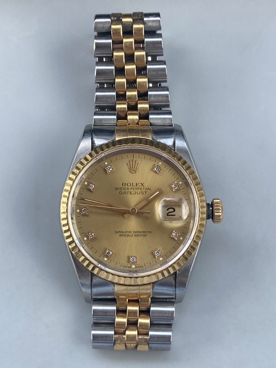 ロレックス デイトジャスト 16233G（高級時計）の商品画像 - 査定依頼日：2025年6月18日 - 最高査定価格：830,000円