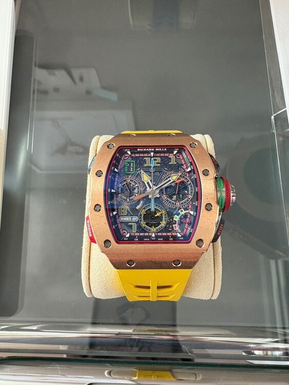 その他 リシャールミル 65-0（高級時計）の商品画像 - 査定依頼日：2025年5月13日 - 最高査定価格：43,500,000円