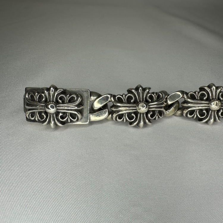 クロムハーツ キーパー ブレスレット 4LINK（古着・ファッション）の商品画像 - 査定依頼日：2025年10月7日 - 最高査定価格：50,000円