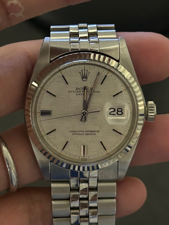 ロレックス デイトジャスト 1601（高級時計）の商品画像 - 査定依頼日：2025年10月26日 - 最高査定価格：580,000円