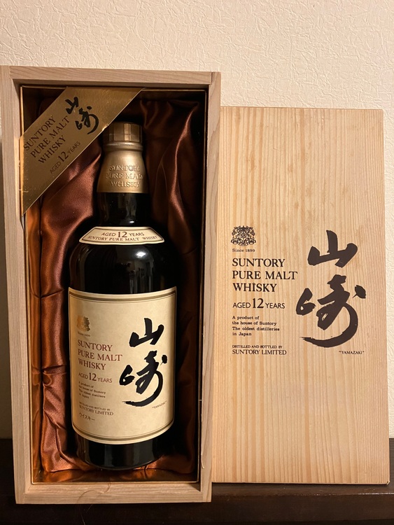サントリー山崎12年750ml（お酒）の商品画像 - 査定依頼日：2025年6月7日 - 最高査定価格：35,000円