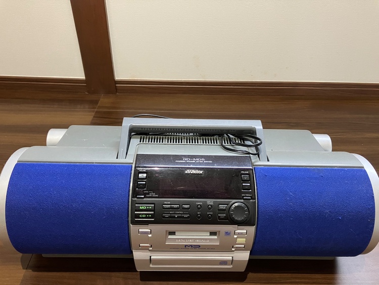 CD、MDラジカセ（オーディオ・スピーカー）の商品画像 - 査定依頼日：2026年8月27日 - 最高査定価格：2,000円