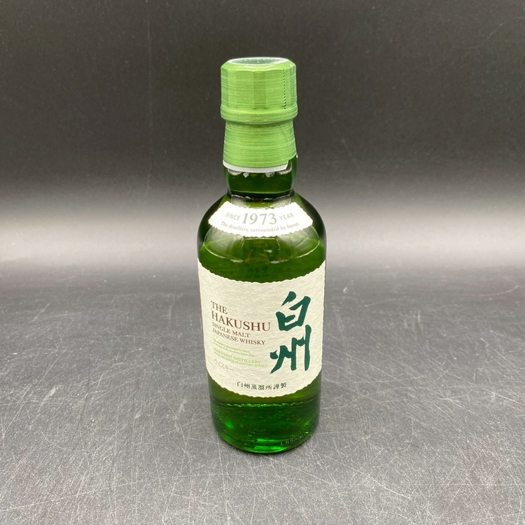 白州　43度　180ml（お酒）の商品画像 - 査定依頼日：2026年6月9日 - 最高査定価格：1,000円