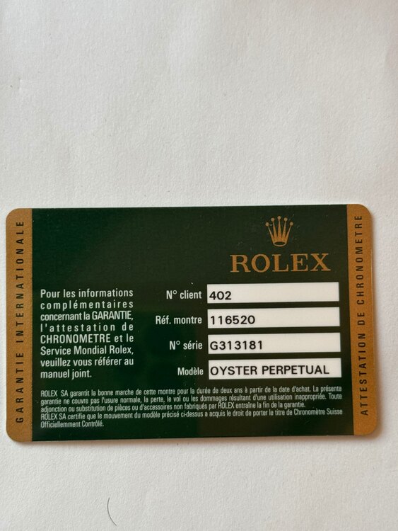 ロレックス デイトナ 11652（高級時計）の商品画像 - 査定依頼日：2025年4月17日 - 最高査定価格：3,000,000円