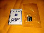 Nikonニッコールクラブ会員バッジ（カメラ）の商品画像 - 査定依頼日：2025年2月13日 - 最高査定価格：2,000円