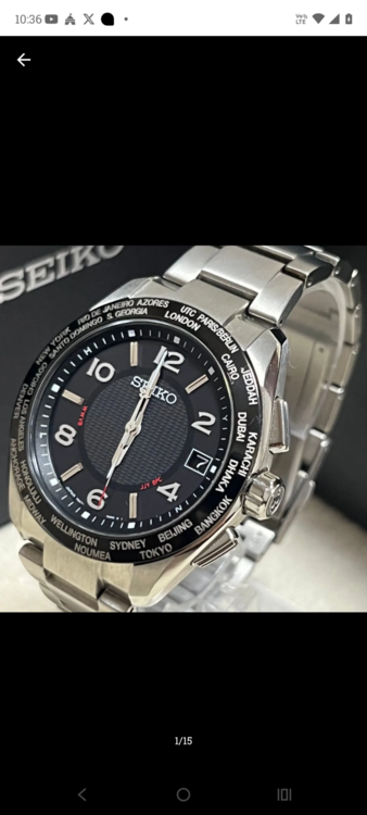 SEIKOブライツ20周年モデル（高級時計）の商品画像 - 査定依頼日：2026年9月13日 - 最高査定価格：100,000円