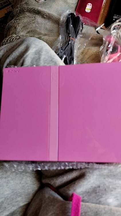 PS2 SCPH77000 ピンク（ゲーム機本体・ゲームソフト）の商品画像 - 査定依頼日：2025年3月9日 - 最高査定価格：10,500円