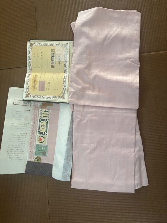 結城紬（着物）の商品画像 - 査定依頼日：2026年5月19日 - 最高査定価格：1,000円
