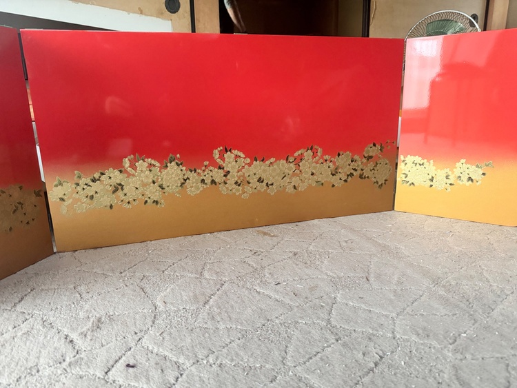 高級　御屏風　謹製（美術品・骨董品）の商品画像 - 査定依頼日：2026年4月15日 - 最高査定価格：100,000円