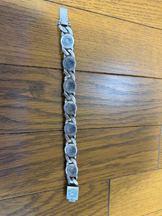 Chrome Heart クロムハーツ クロスボール ブレスレット 7リンク（古着・ファッション）の商品画像 - 査定依頼日：2026年8月10日 - 最高査定価格：20,000円