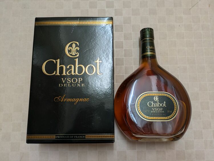 Chabot VSOP DELUXE Armagnac（お酒）の商品画像 - 査定依頼日：2025年10月27日 - 最高査定価格：500円