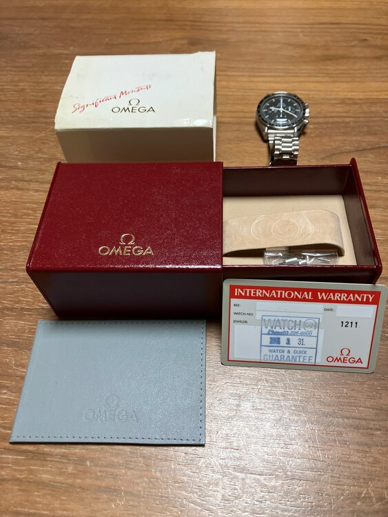 オメガ スピードマスター スプロフェッショナル　下がりr（高級時計）の商品画像 - 査定依頼日：2024年12月30日 - 最高査定価格：580,000円