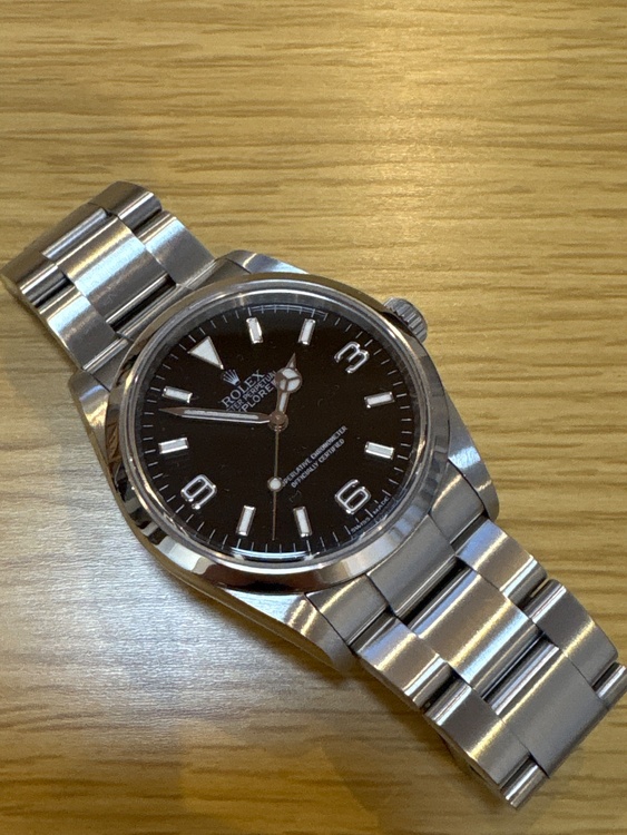 ロレックス エクスプローラー 114270（高級時計）の商品画像 - 査定依頼日：2026年1月14日 - 最高査定価格：950,000円