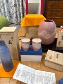 紅彩桜舞飾壺　爐　湯呑　　花瓶（美術品・骨董品）の商品画像 - 査定依頼日：2025年10月19日 - 最高査定価格：30,000円