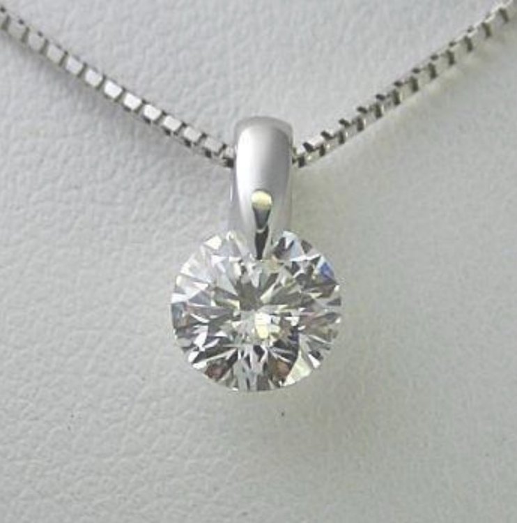 2.030ct 天然ダイヤネックレス G/SI2/G Pt850（宝石）の商品画像 - 査定依頼日：2023年2月15日 - 最高査定価格：800,000円
