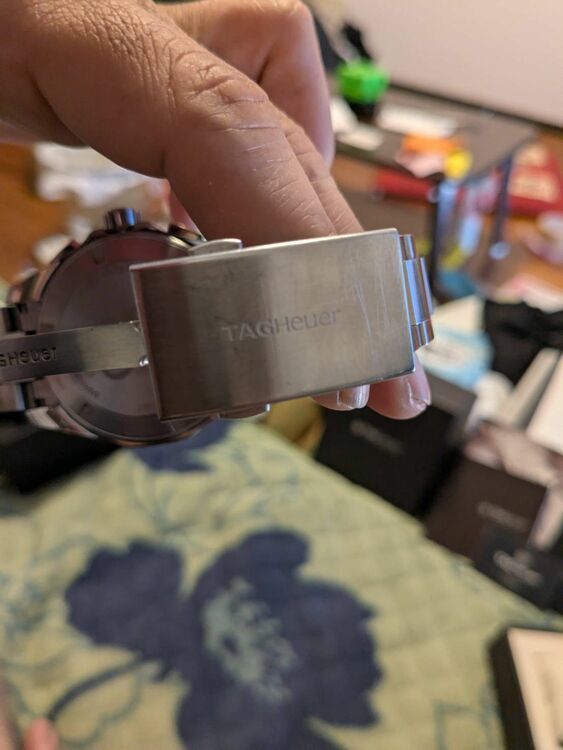TAGHEUERアクアレーサー（高級時計）の商品画像 - 査定依頼日：2025年9月6日 - 最高査定価格：120,000円
