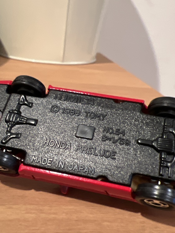 トミカ　プレリュード（ミニカー・ラジコン）の商品画像 - 査定依頼日：2022年6月14日