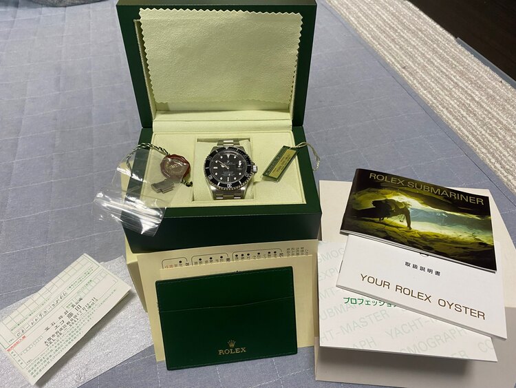 ロレックス サブマリーナー 1161（高級時計）の商品画像 - 査定依頼日：2025年3月16日 - 最高査定価格：1,450,000円