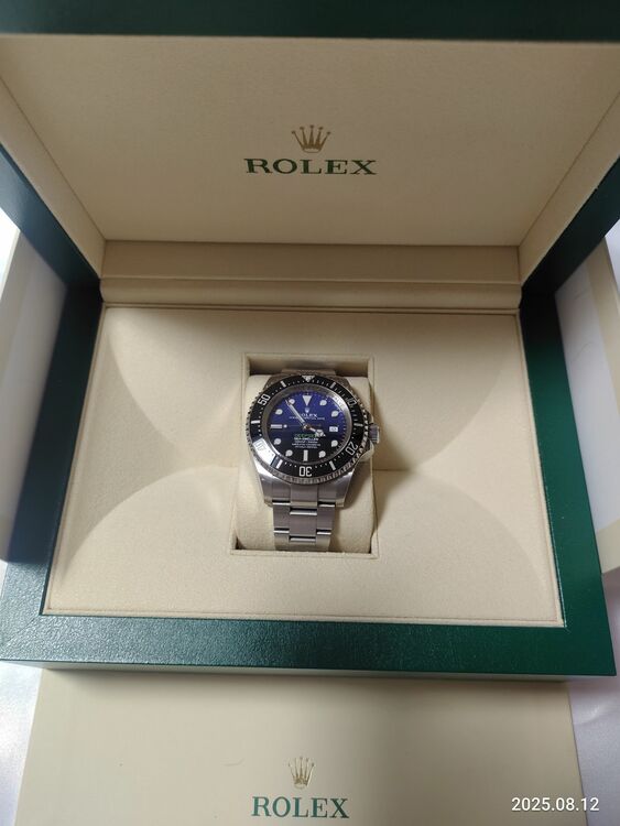 ロレックス シードゥエラー 126660（高級時計）の商品画像 - 査定依頼日：2025年8月12日 - 最高査定価格：1,830,000円