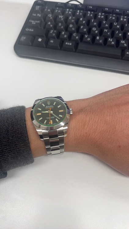 ロレックス ミルガウス （高級時計）の商品画像 - 査定依頼日：2025年11月17日 - 最高査定価格：1,550,000円