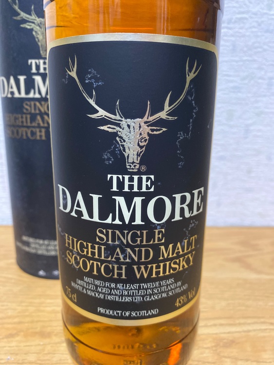 ダルモア 12年　750ml43%（お酒）の商品画像 - 査定依頼日：2025年9月22日 - 最高査定価格：18,000円