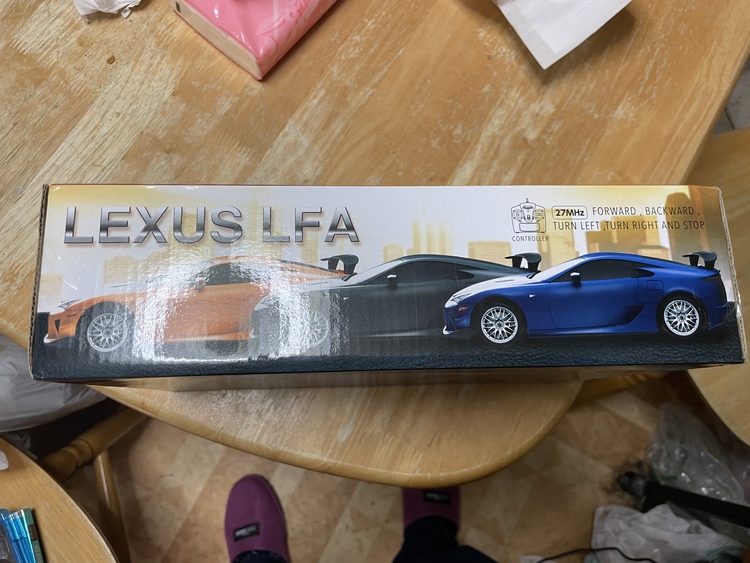 LEXUS LFA カラー:オレンジ（ミニカー・ラジコン）の商品画像 - 査定依頼日：2022年1月12日