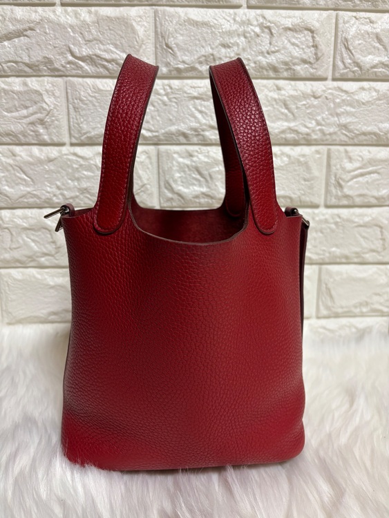 エルメス ピコタンロックＰＭ トリヨンクレマンス ルージュガランス □R刻印（ブランドバッグ）の商品画像 - 査定依頼日：2025年11月21日