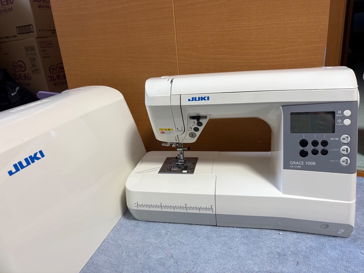 JUKIミシン GRACE100B HZL-G100B（家電）の商品画像 - 査定依頼日：2026年3月22日 - 最高査定価格：20,000円