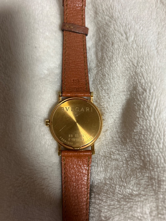 ブルガリ ブルガリブルガリ F18185（高級時計）の商品画像 - 査定依頼日：2025年7月9日 - 最高査定価格：385,000円