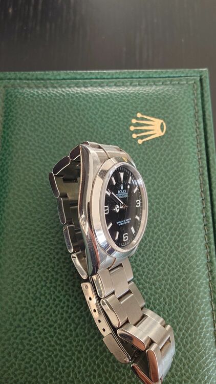 ロレックス エクスプローラー 114270（高級時計）の商品画像 - 査定依頼日：2025年11月22日 - 最高査定価格：1,000,000円