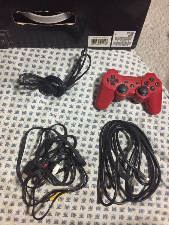 プレイステーション3本体(HDD 60GB)（ゲーム機本体・ゲームソフト）の商品画像 - 査定依頼日：2020年11月4日 - 最高査定価格：2,500円