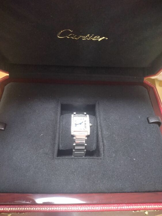 18KWHITE GOLD TANK FRANCAISE（高級時計）の商品画像 - 査定依頼日：2025年10月30日 - 最高査定価格：1,700,000円