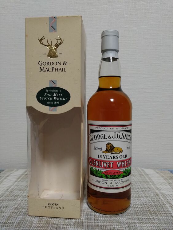 グレンリベット　15年（お酒）の商品画像 - 査定依頼日：2025年6月18日 - 最高査定価格：40,000円