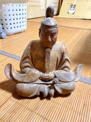 菅原道真　備前焼　吉形香秀（よしかた こうしゅう）？（美術品・骨董品）の商品画像 - 査定依頼日：2026年7月28日 - 最高査定価格：3,000円