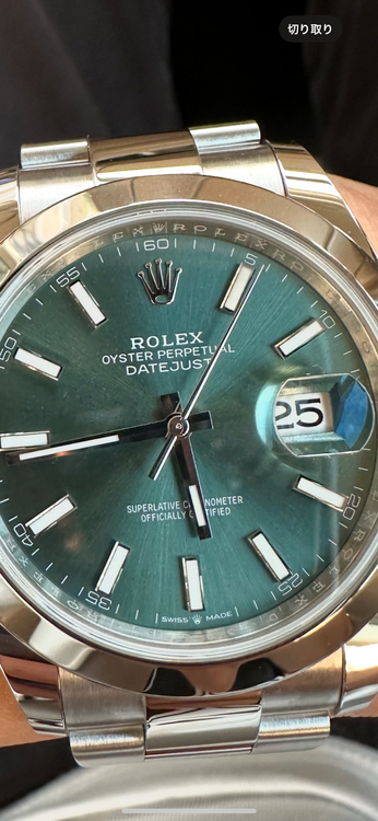 ロレックス デイトジャスト 12630（高級時計）の商品画像 - 査定依頼日：2025年9月1日 - 最高査定価格：1,520,000円