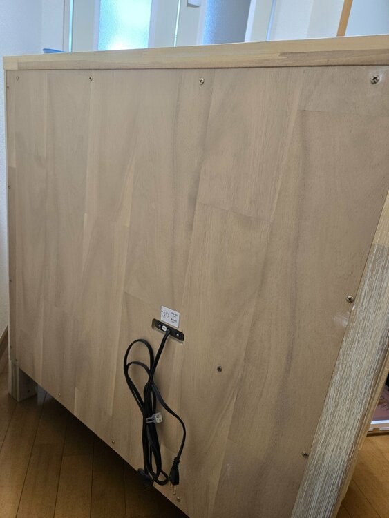 unico　マノア　キャビネット（家具・寝具）の商品画像 - 査定依頼日：2026年3月6日 - 最高査定価格：3,000円