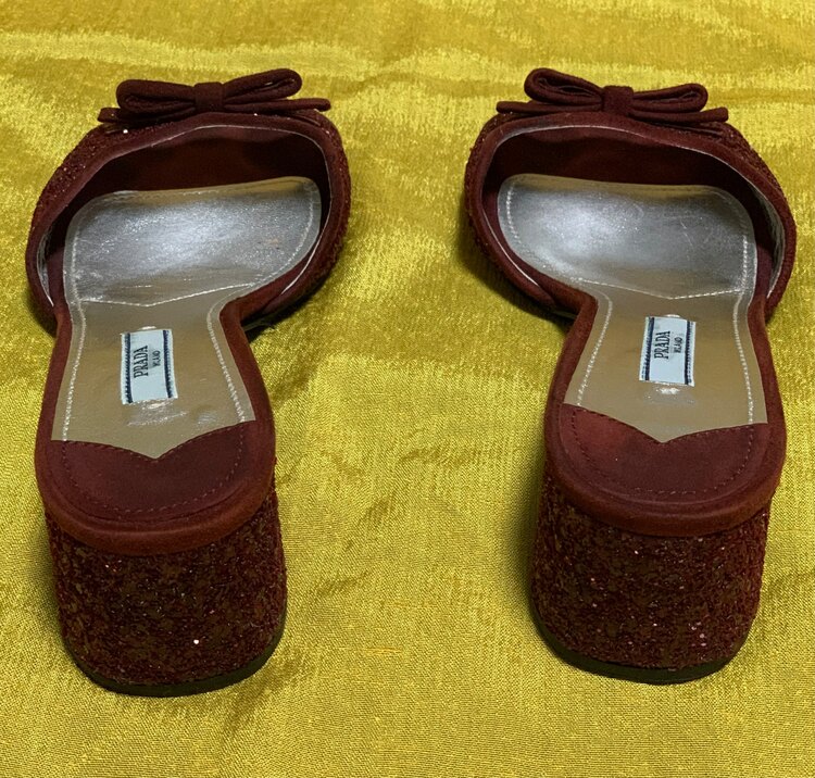 リボン・グリッターサンダル（古着・ファッション）の商品画像 - 査定依頼日：2025年2月24日 - 最高査定価格：5,000円