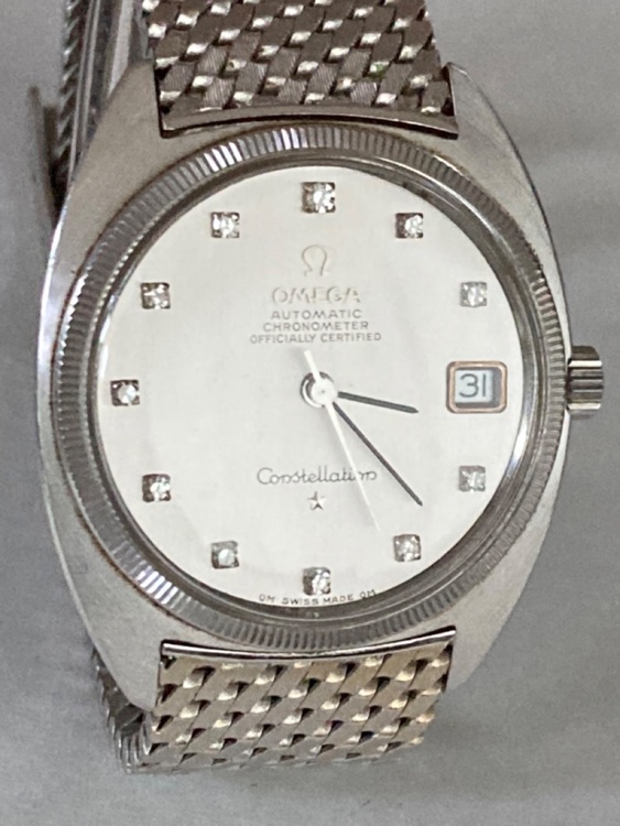 オメガ コンステーション SS AT シルバー（高級時計）の商品画像 - 査定依頼日：2025年6月25日 - 最高査定価格：100,000円