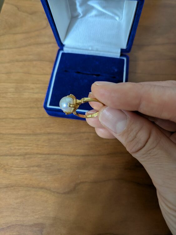 パールの指輪（金・貴金属）の商品画像 - 査定依頼日：2025年8月25日 - 最高査定価格：20,000円