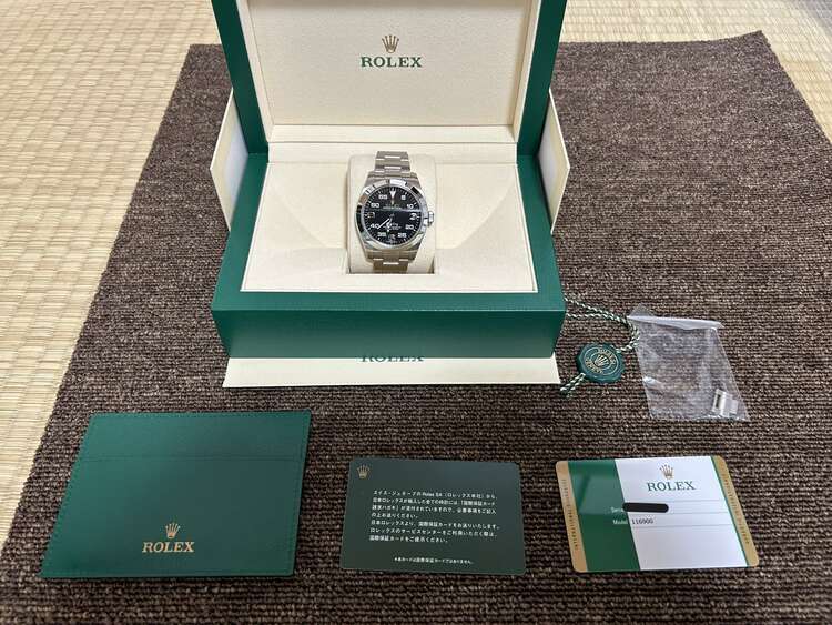 ロレックス エアキング 116900（高級時計）の商品画像 - 査定依頼日：2025年4月5日 - 最高査定価格：1,010,000円