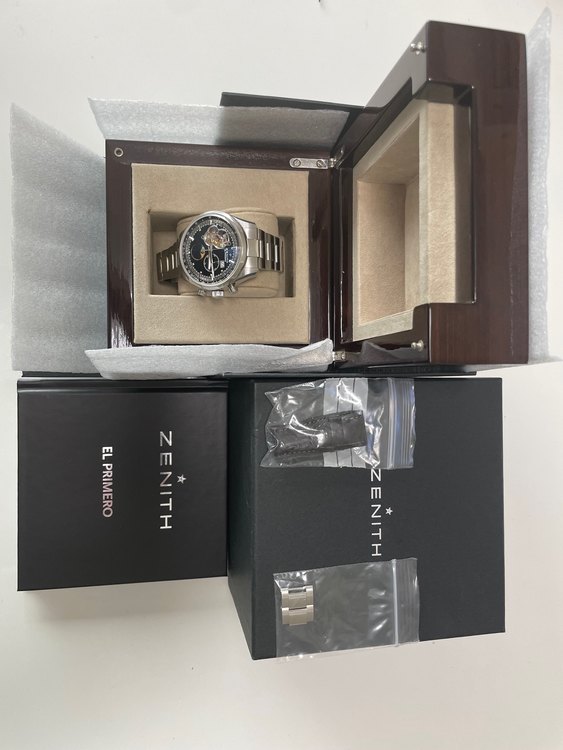 ゼニス エルプリメロ （高級時計）の商品画像 - 査定依頼日：2023年8月12日 - 最高査定価格：550,000円