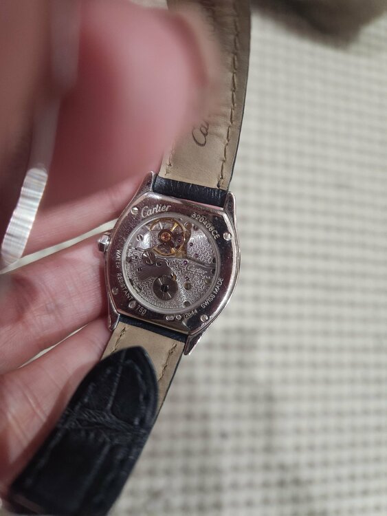 カルティエ　トーチュSM　ダイヤベゼル 保証書有（高級時計）の商品画像 - 査定依頼日：2026年1月14日 - 最高査定価格：2,000,000円