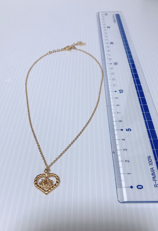 Christian Dior　ハートロゴ　ネックレス（金・貴金属）の商品画像 - 査定依頼日：2022年4月10日 - 最高査定価格：5,000円