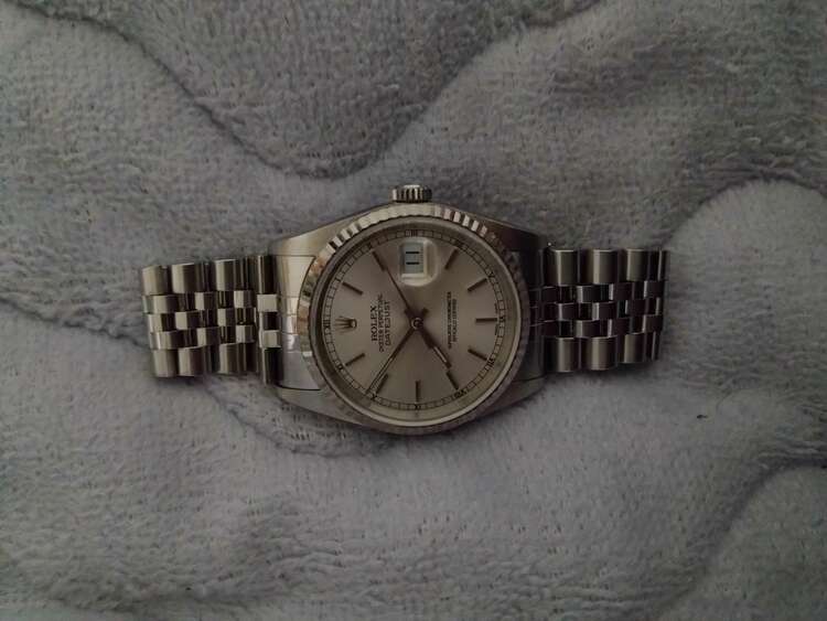 ロレックス デイトジャスト 16234（高級時計）の商品画像 - 査定依頼日：2025年3月11日 - 最高査定価格：700,000円