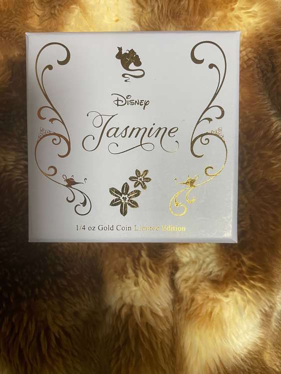 2015 ニウエ ディズニープリンセス ジャスミン $25 ゴールドコイン（金・貴金属）の商品画像 - 査定依頼日：2023年9月9日 - 最高査定価格：75,000円