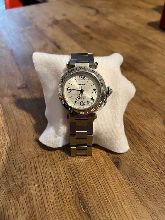 カルティエ パシャ 237（高級時計）の商品画像 - 査定依頼日：2025年1月26日 - 最高査定価格：230,000円