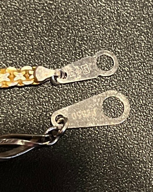 18Kネックレス/プラチナ850ネックレス（金・貴金属）の商品画像 - 査定依頼日：2026年4月1日 - 最高査定価格：550,000円