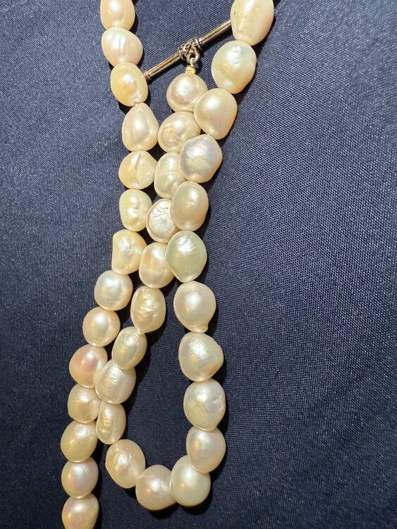 真珠？（金・貴金属）の商品画像 - 査定依頼日：2025年4月9日 - 最高査定価格：1,200円